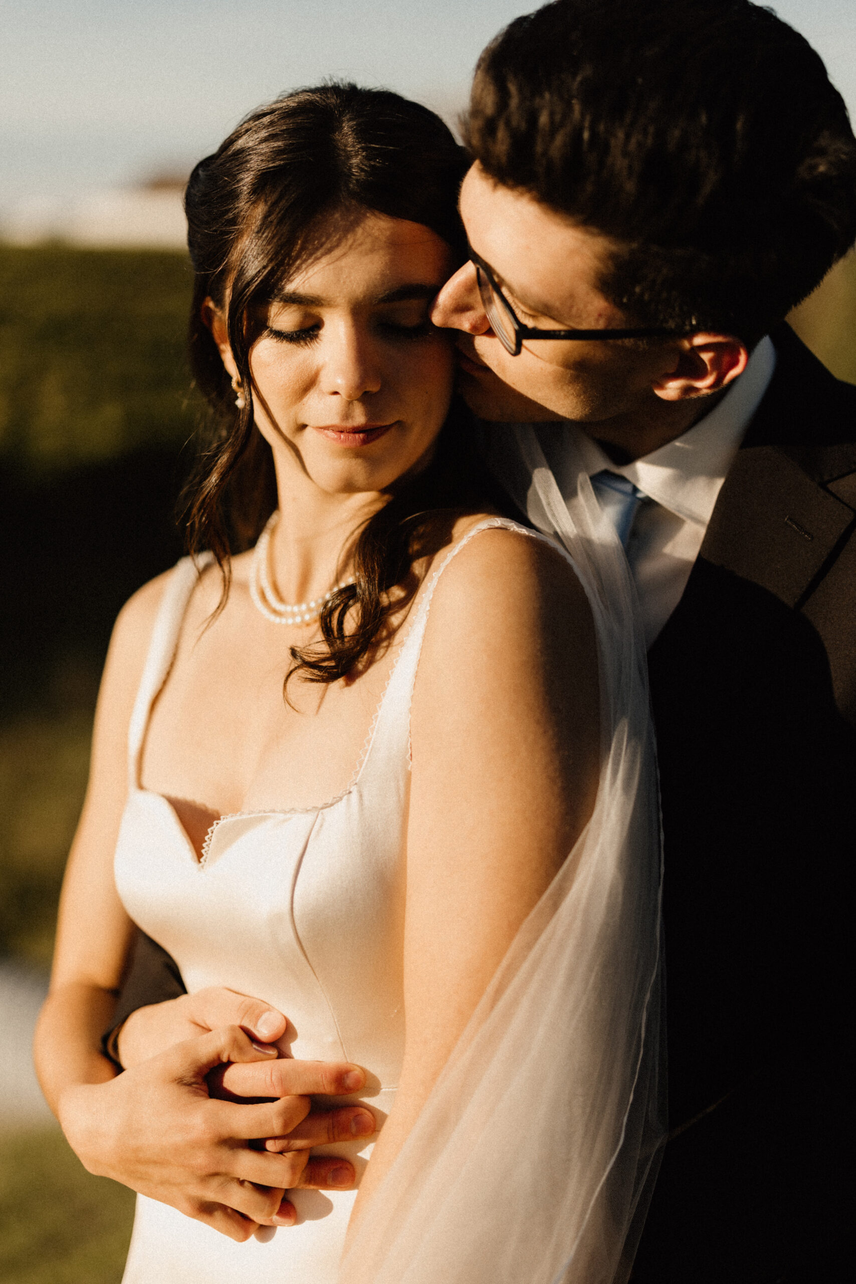romantic wedding photography vineyard sunset autumn fall peninsu