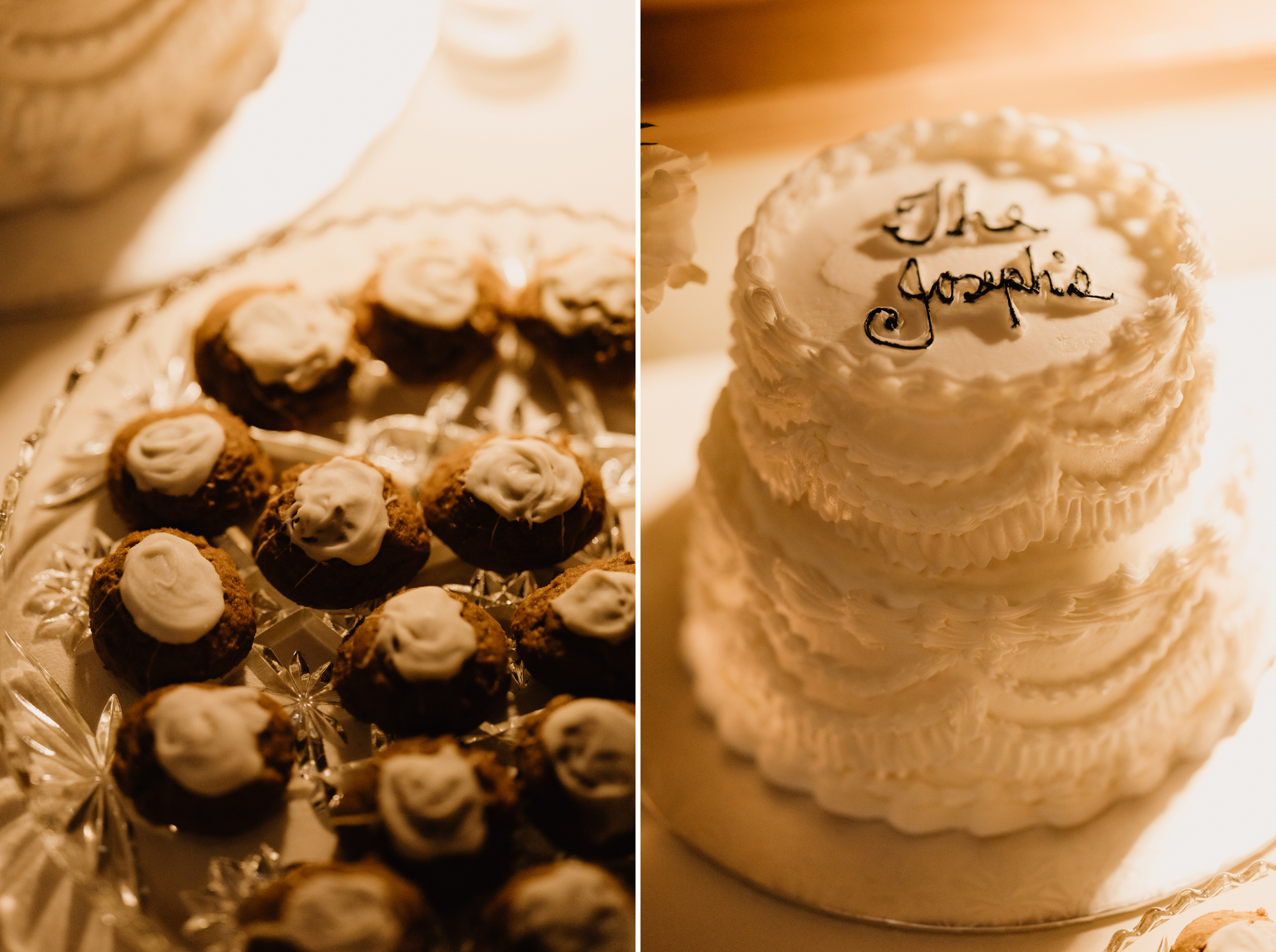 peninsula ridge wedding reception dessert table