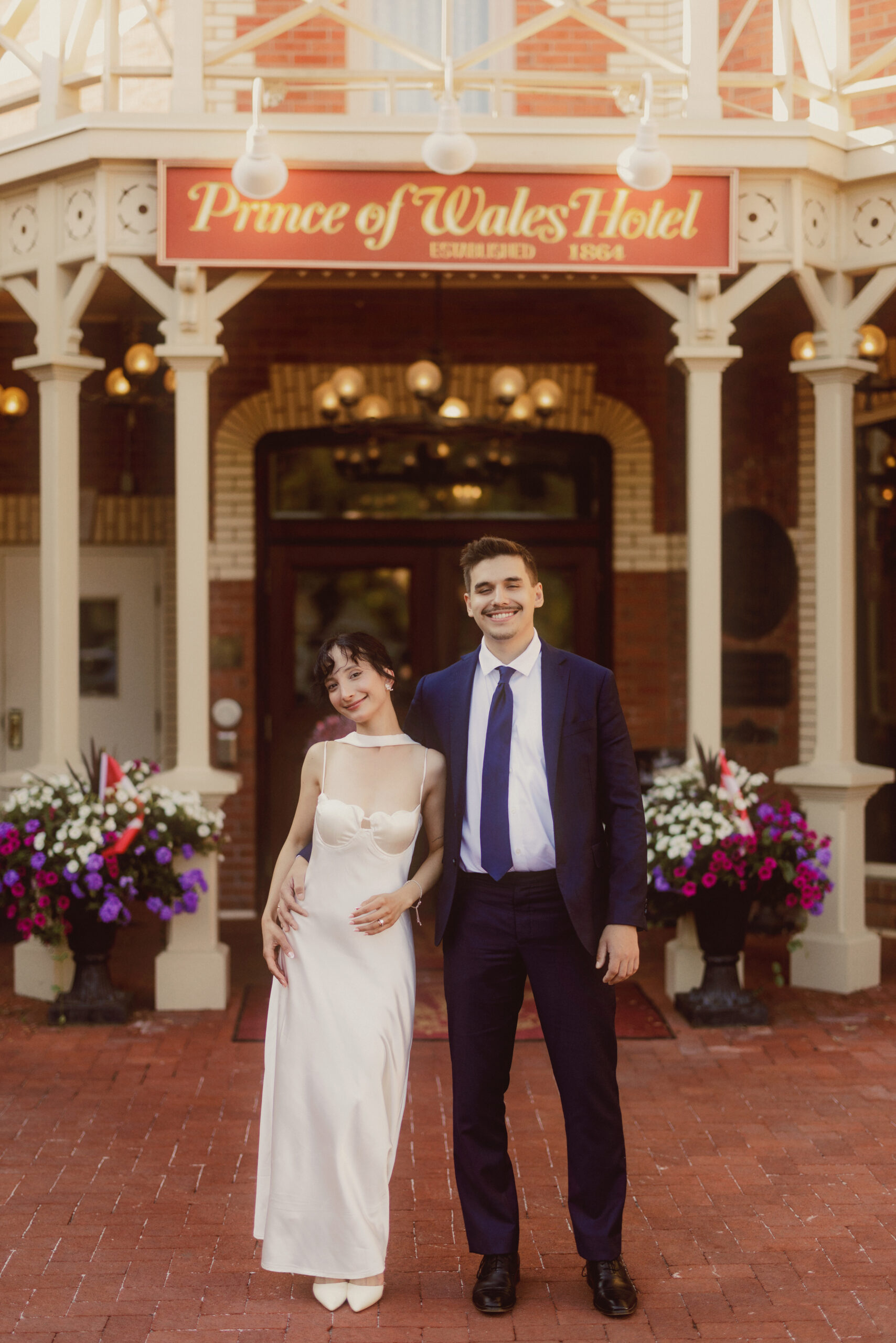 elopement niagara on the lake prince of wales