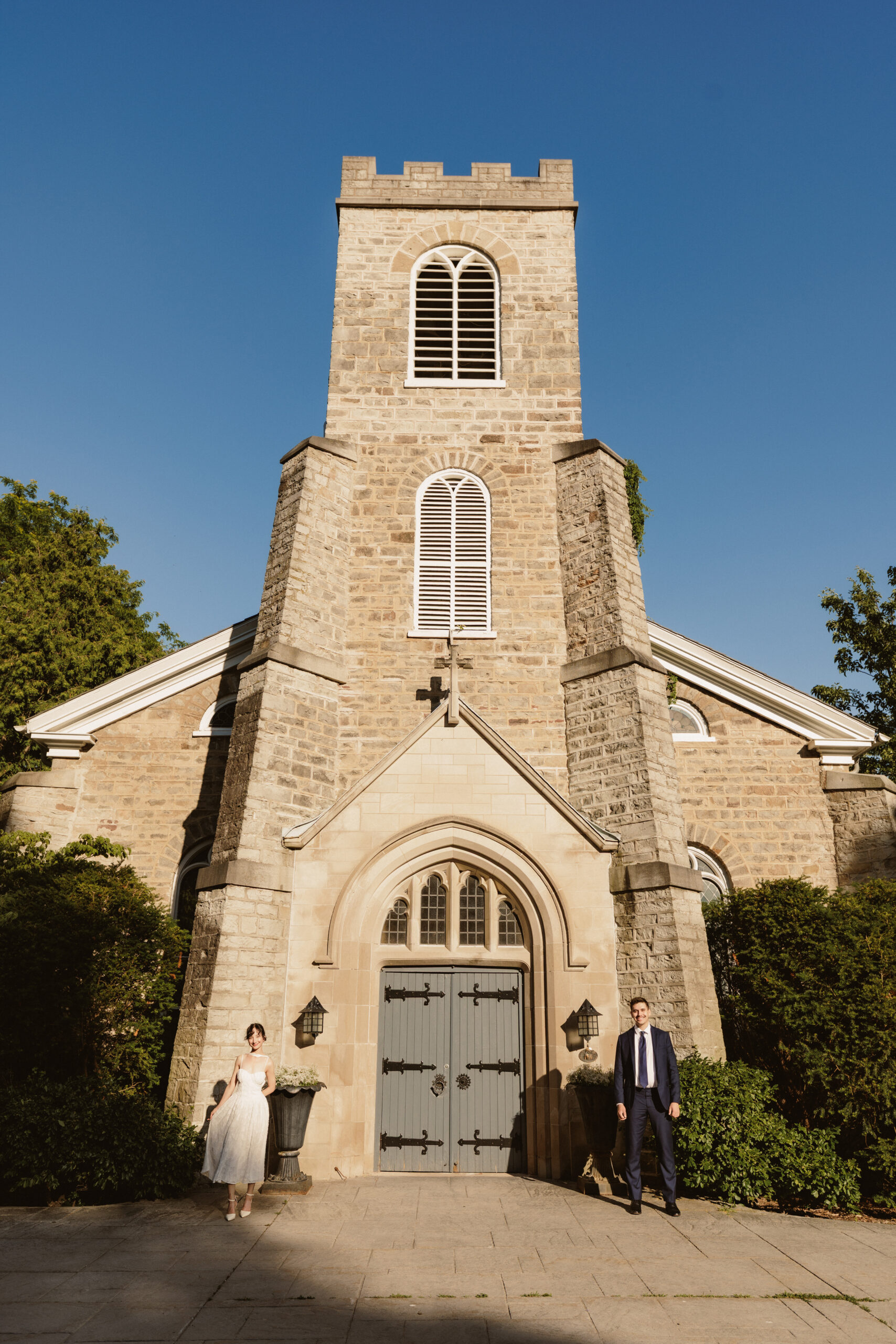 st marks church niagara on the lake wedding film photos
