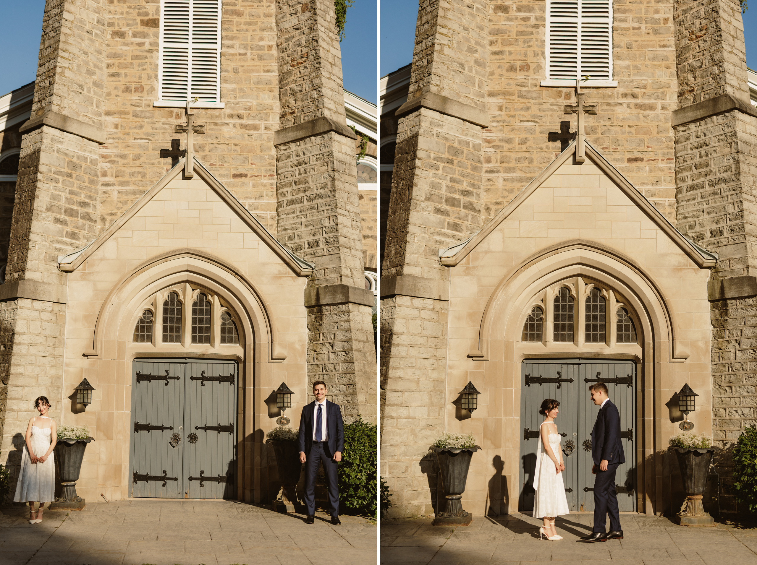 st marks church niagara on the lake wedding film photos