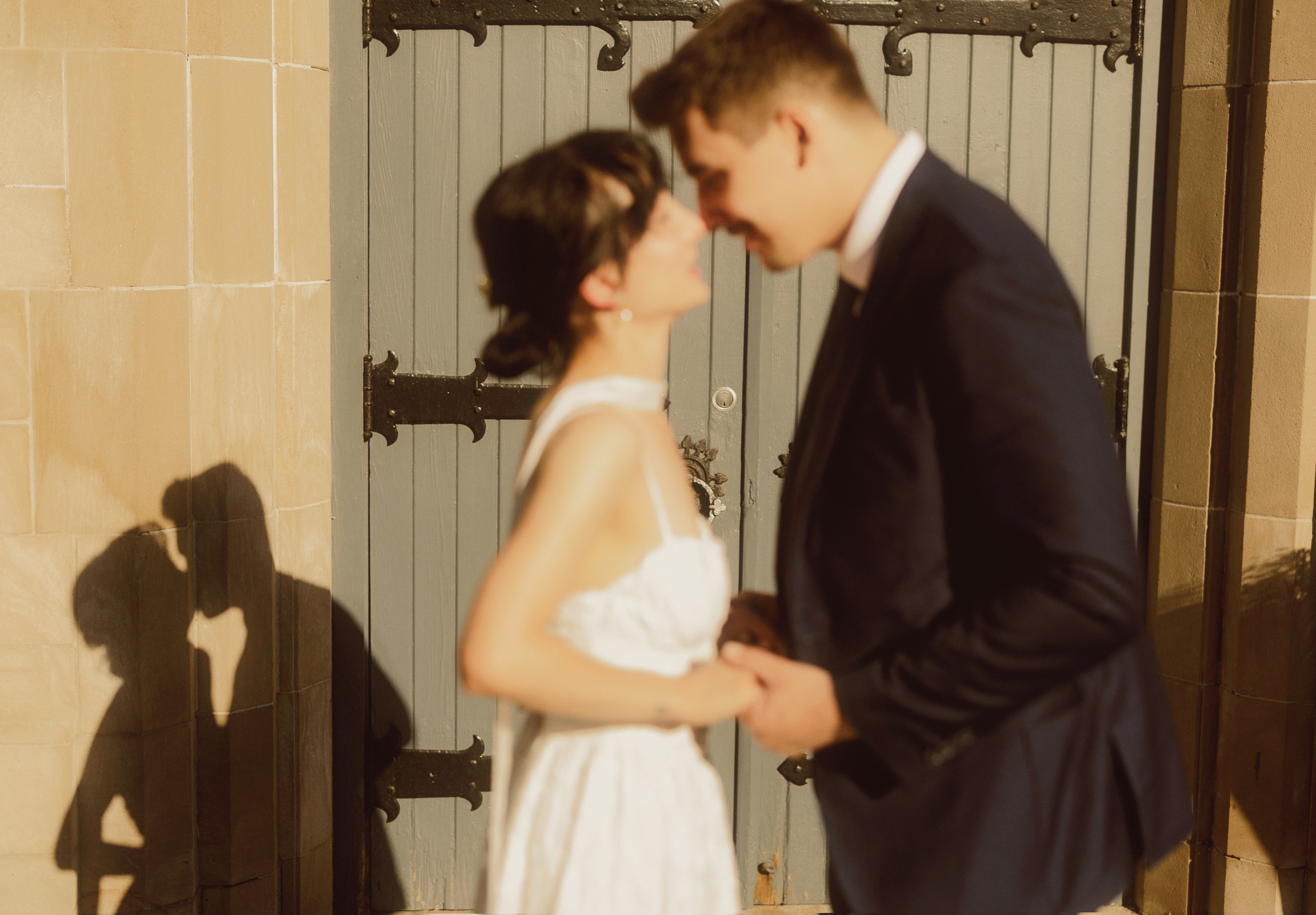 romantic film photography wedding niagara