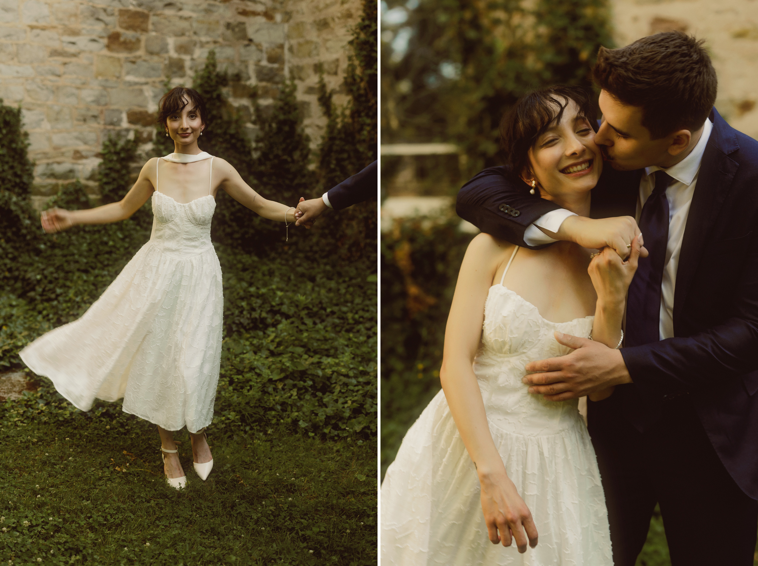 playful wedding photos film niagara afterglow images