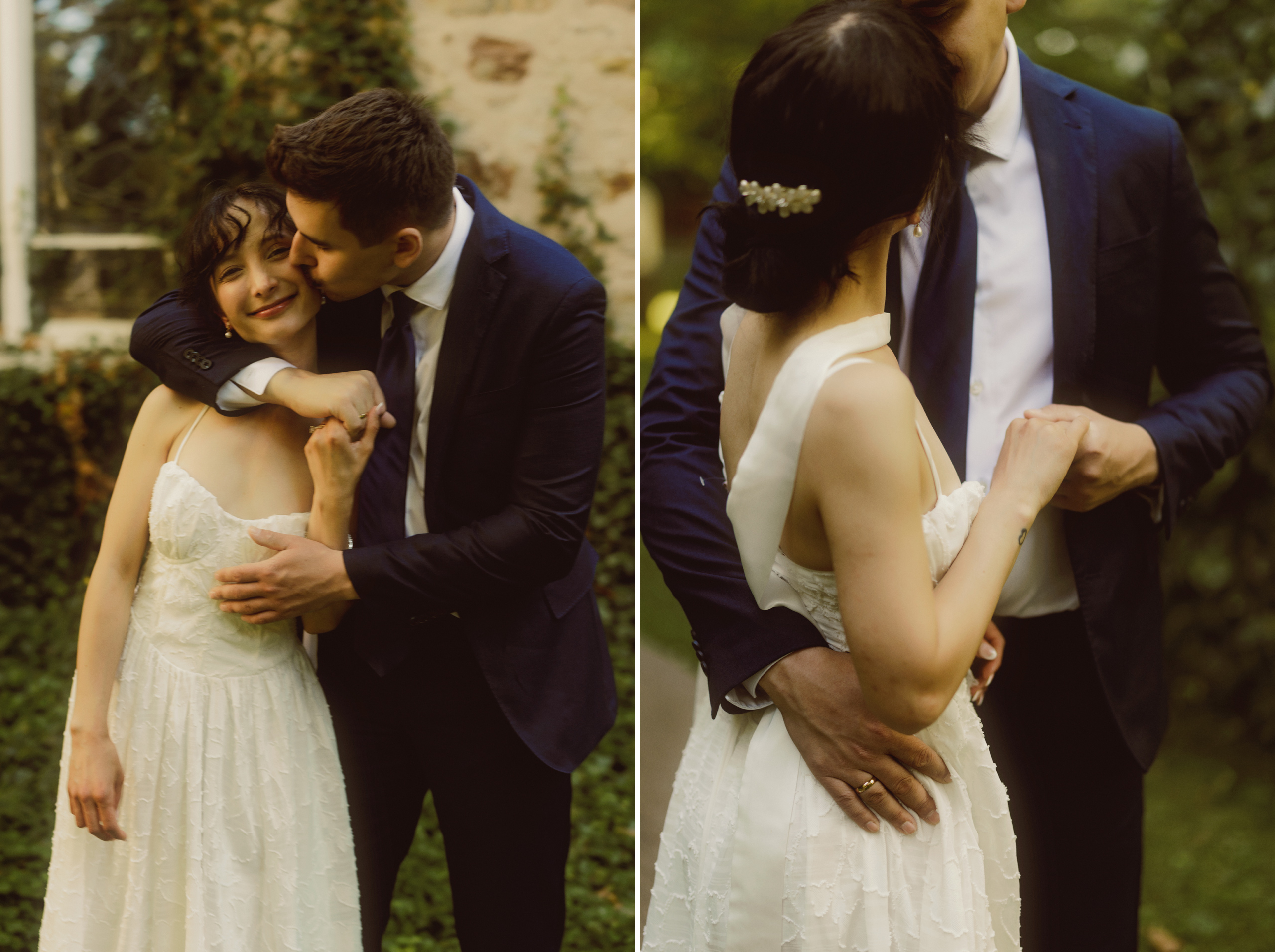 playful wedding photos film niagara afterglow images