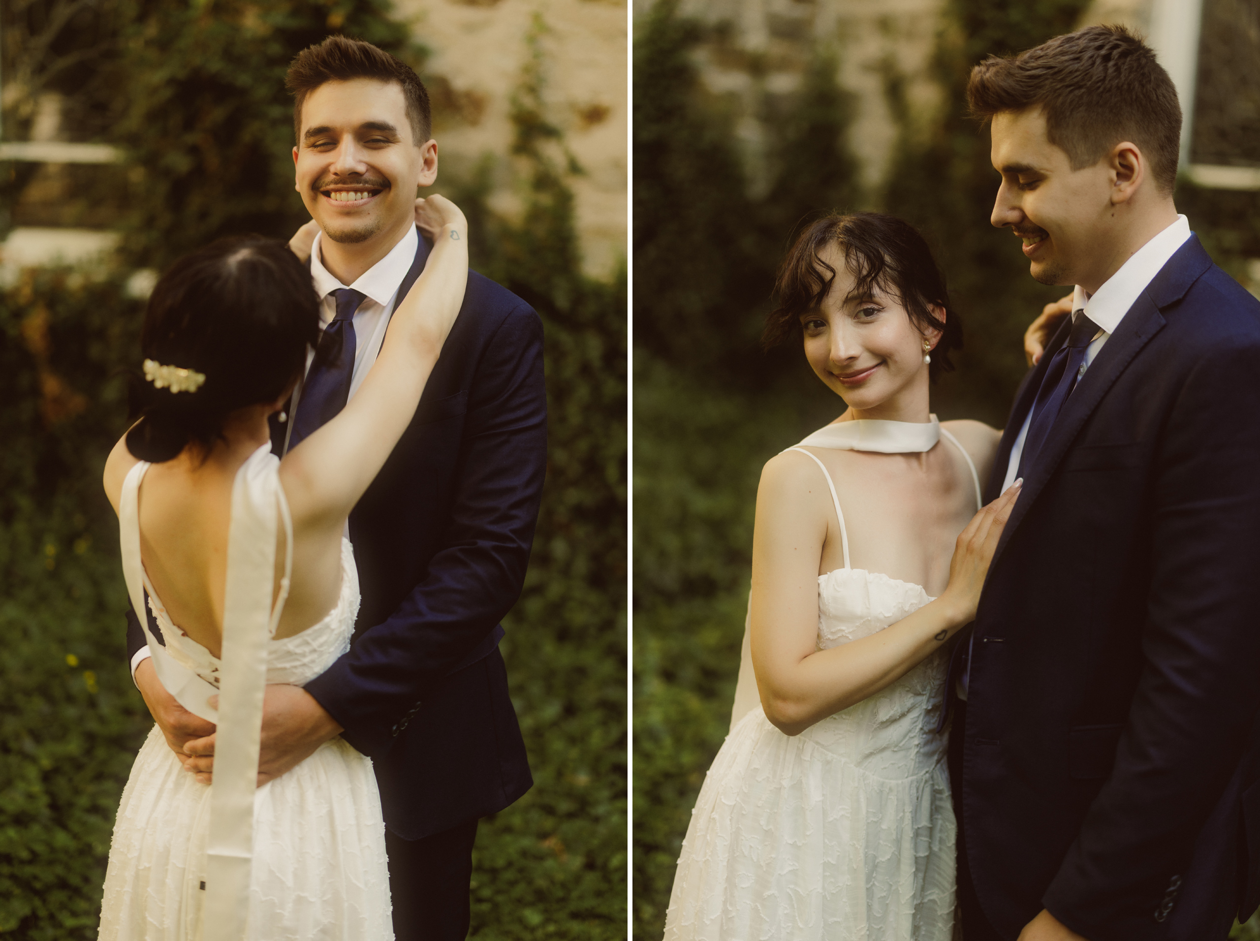 dreamy romantic wedding photo niagara couple afterglow