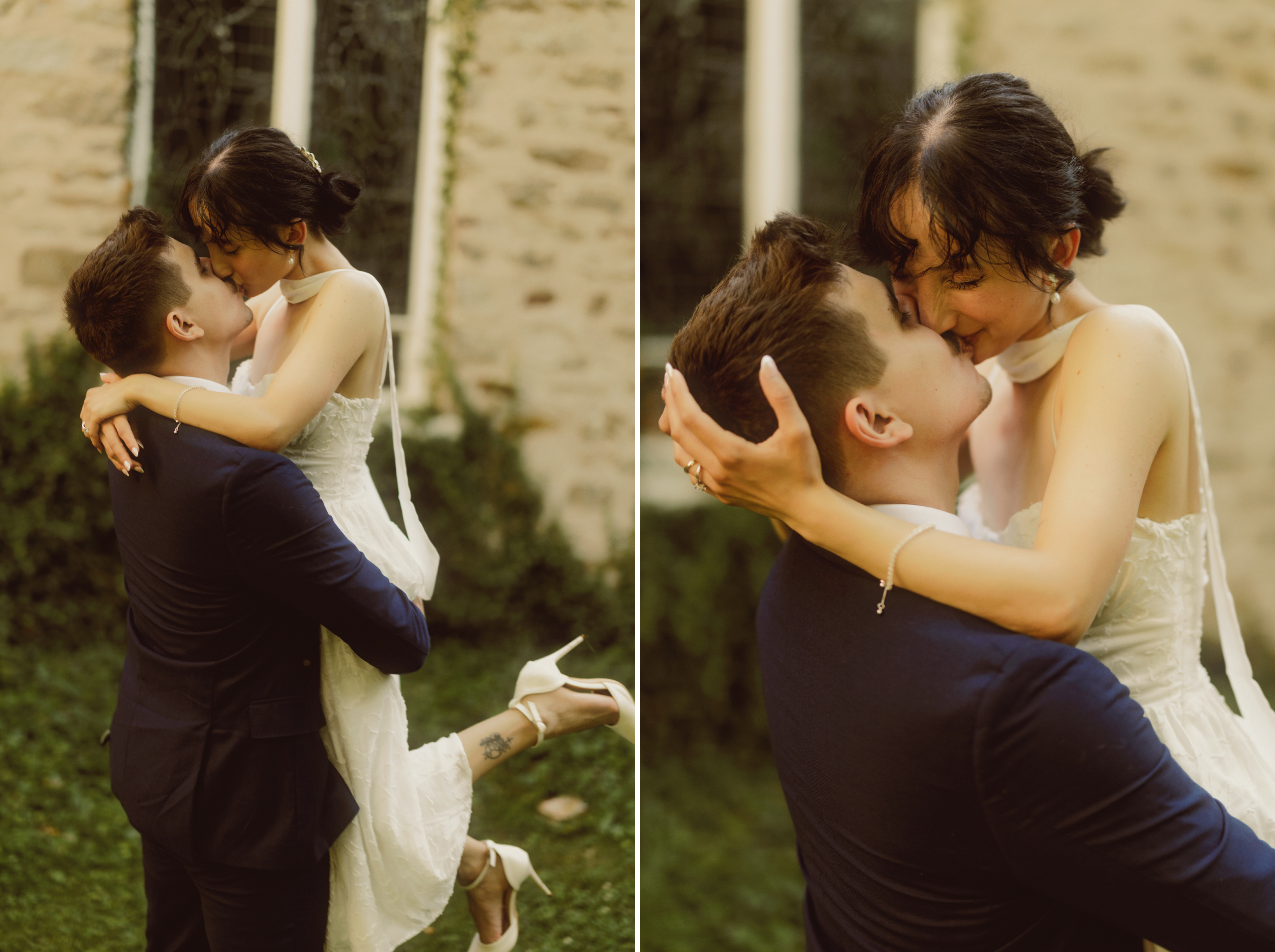 dreamy romantic wedding photo niagara couple afterglow