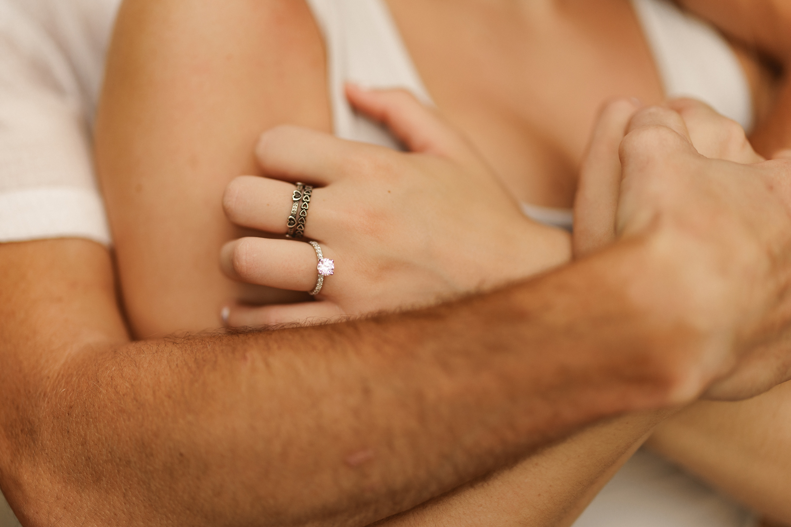 Niagara surprise proposal garden photography couple