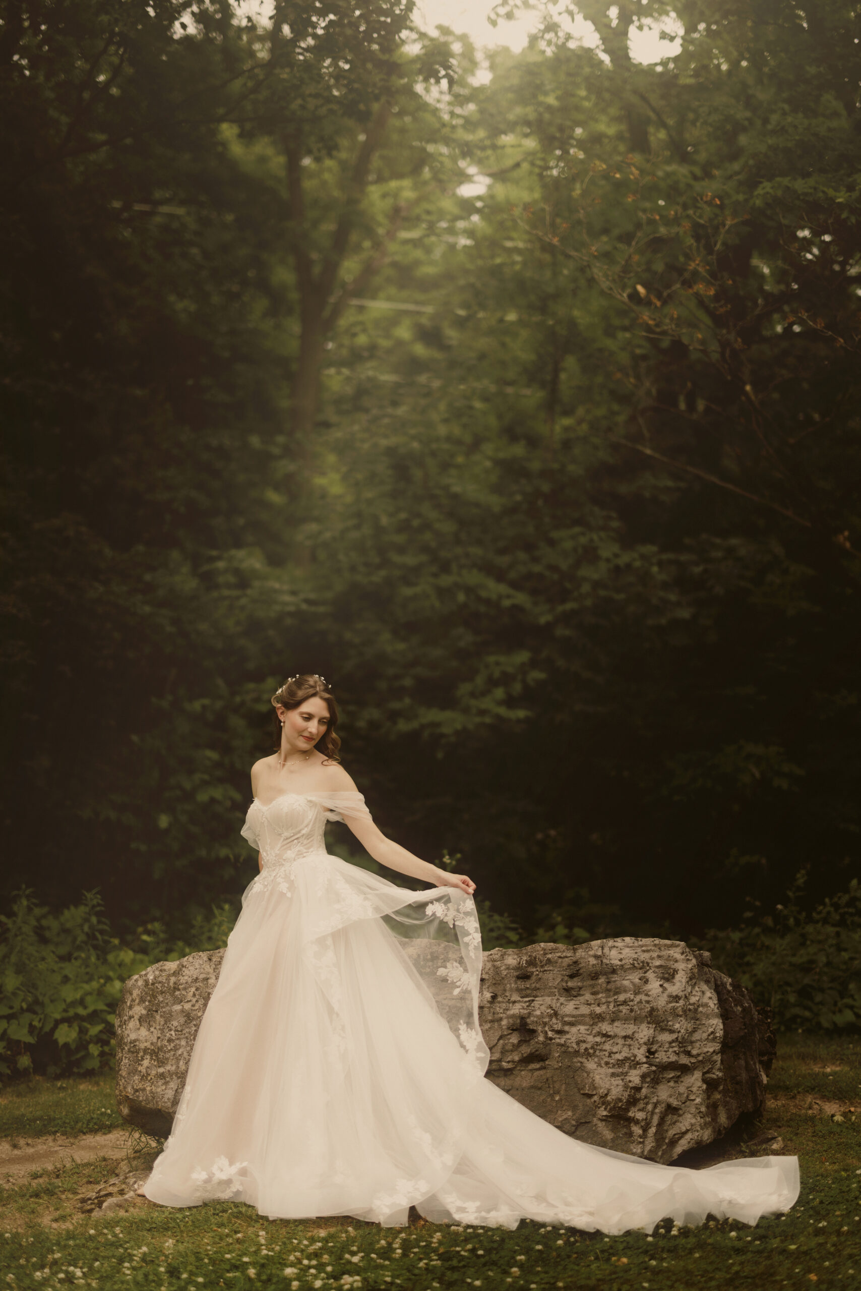 dreamy bride wedding photography afterglow niagara