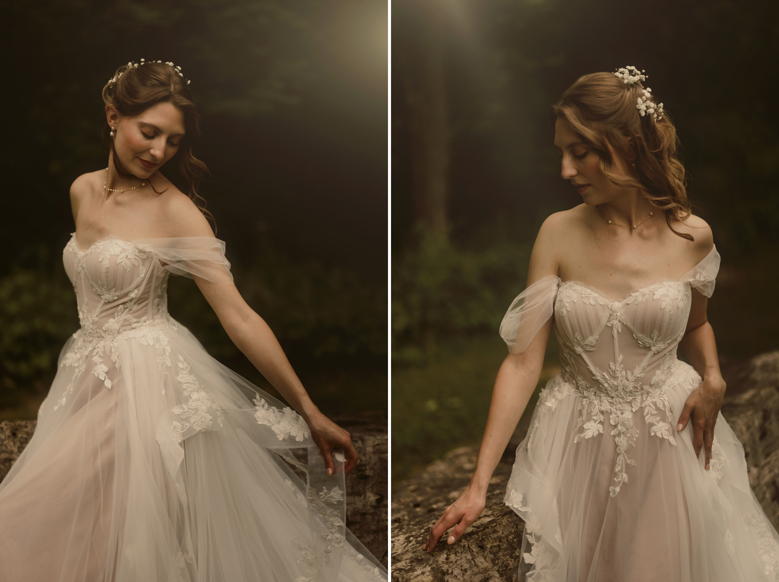 dreamy bride wedding photography afterglow niagara