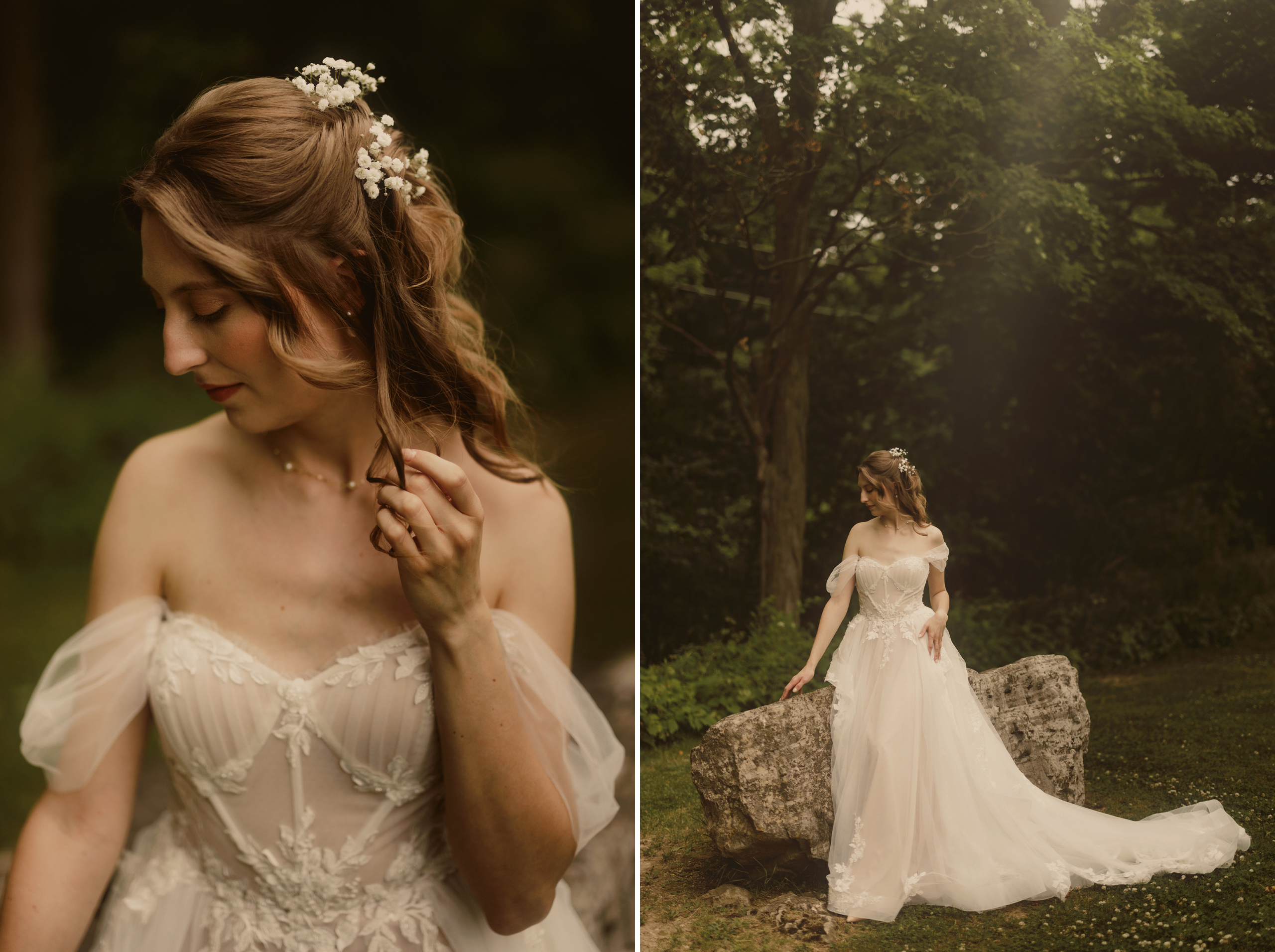 dreamy bride wedding photography afterglow niagara