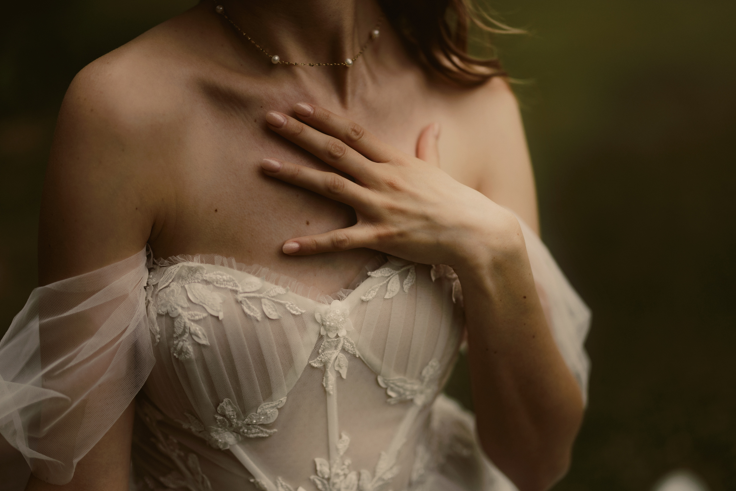 soft dreamy film portrait bride niagara afterglow images
