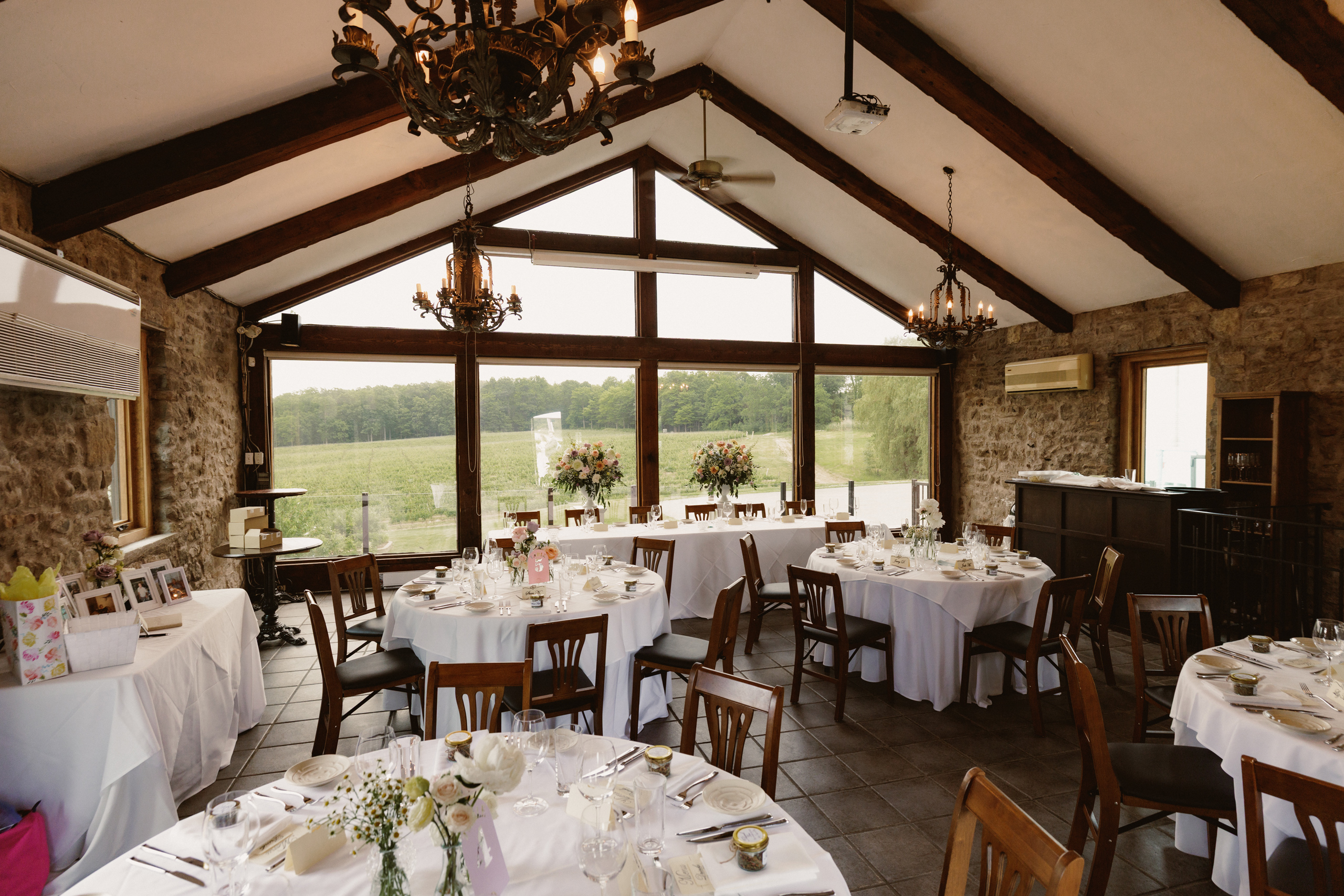 wedding reception carriage house vineland estates winery