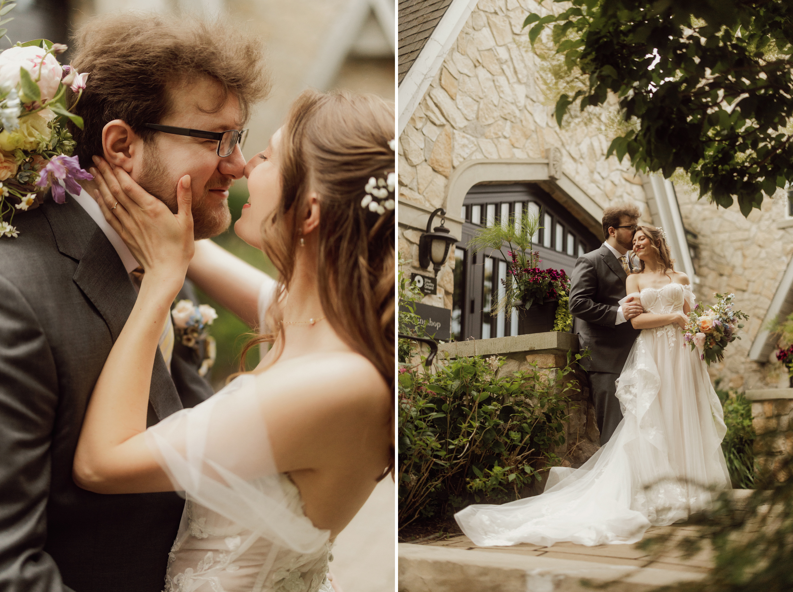 romantic wedding photography vineland afterglow