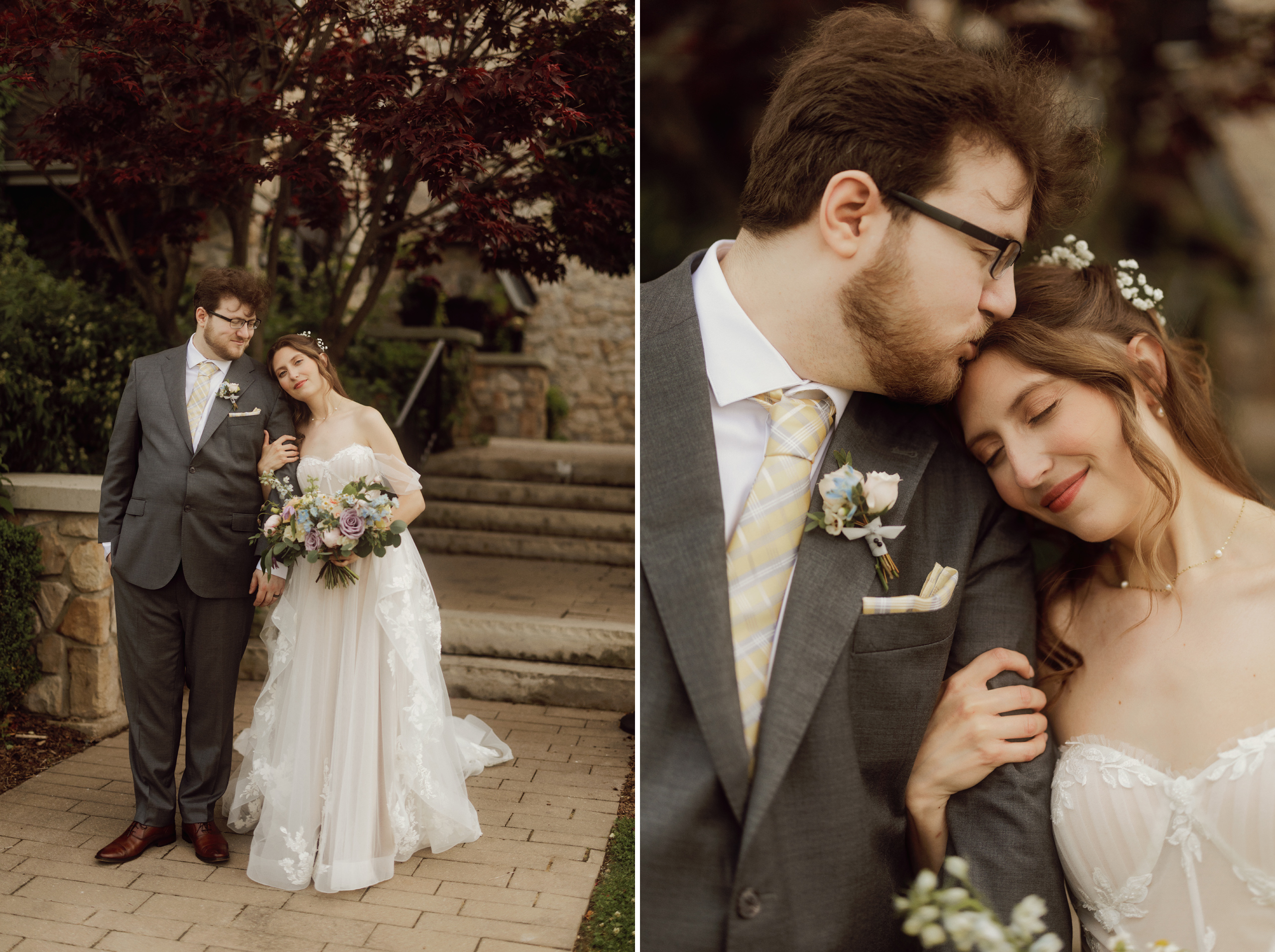 romantic wedding photography afterglow images
