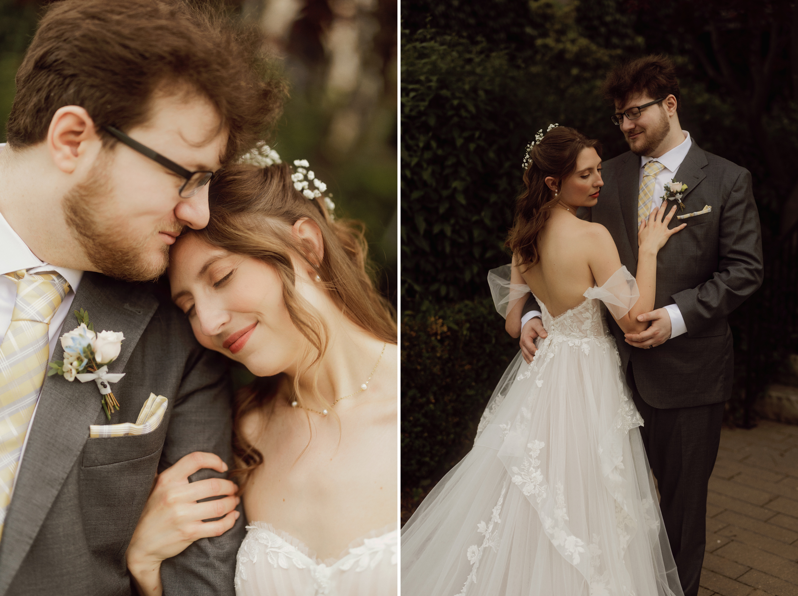 romantic wedding photography afterglow images