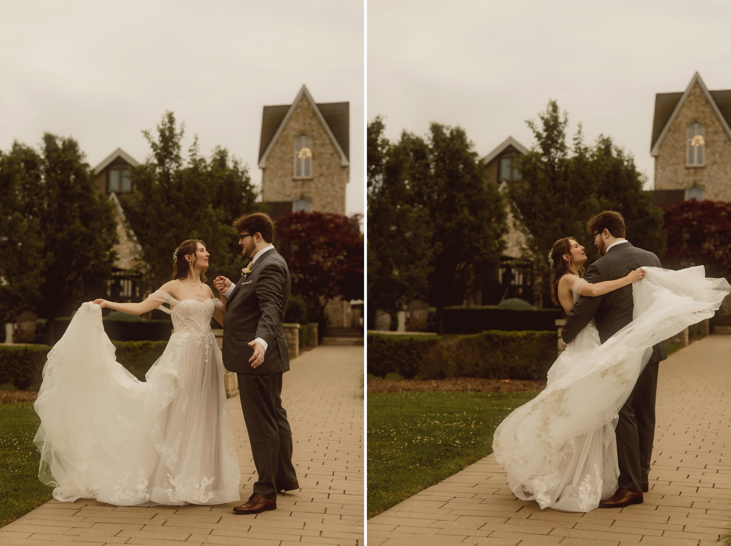 romantic summer wedding vineland estates winery afterglow