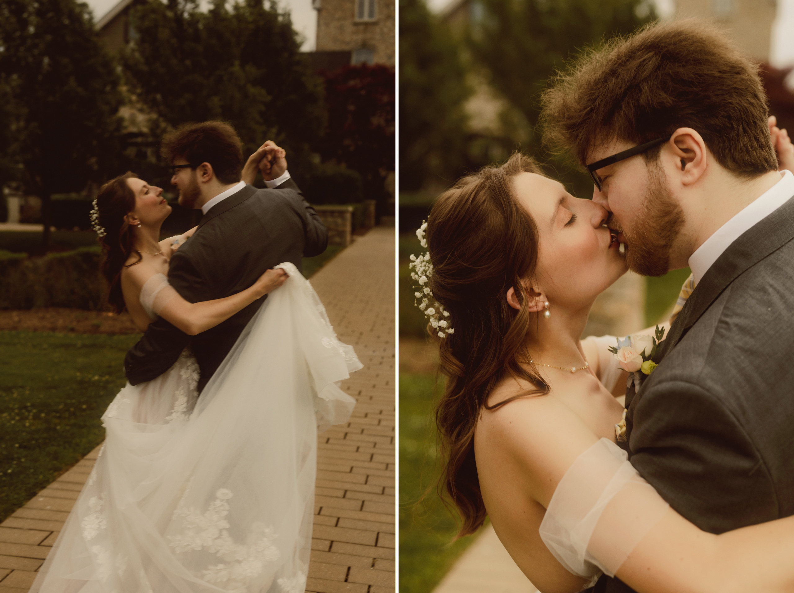 romantic summer wedding vineland estates winery afterglow
