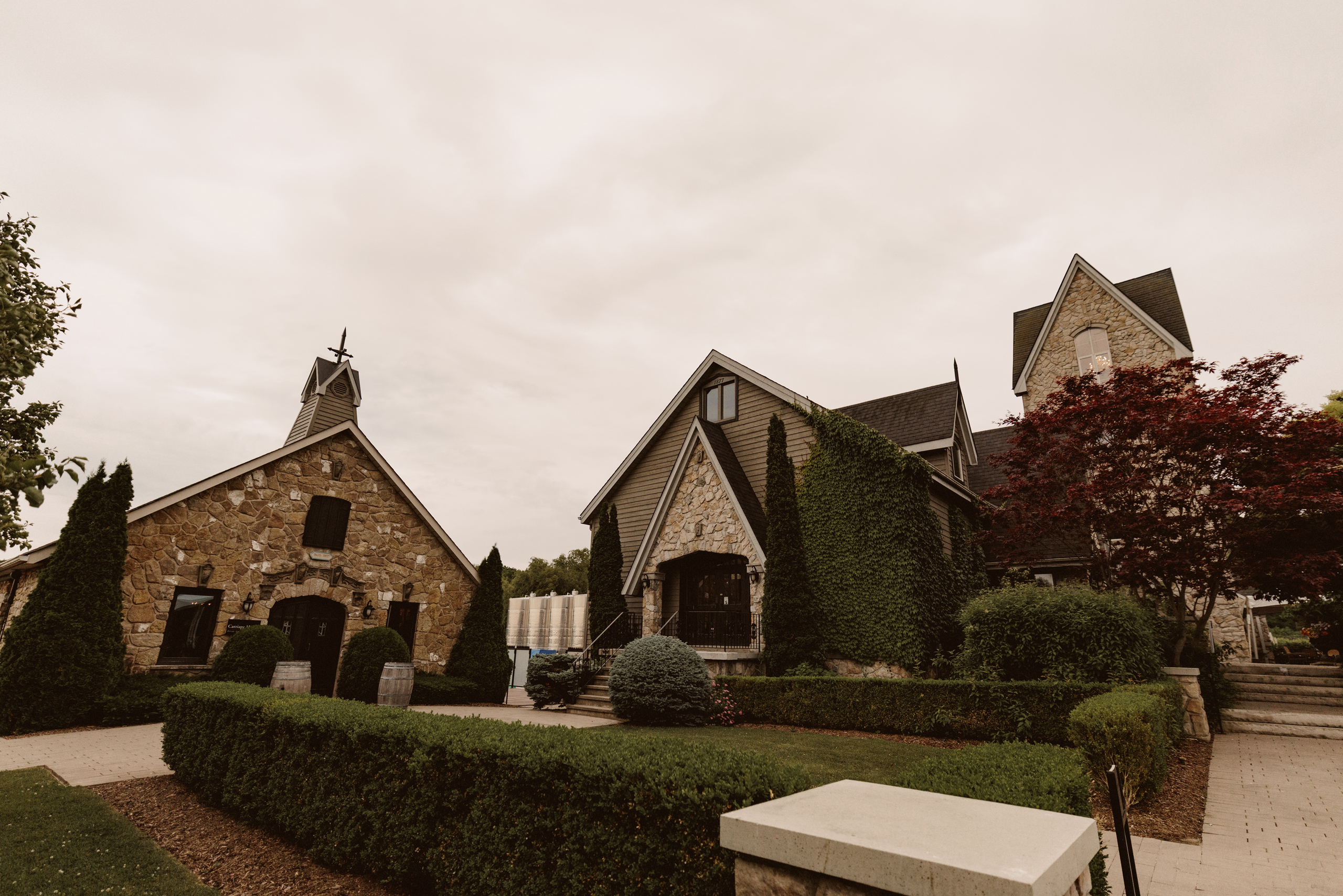 wide view vineland estates winery wedding venue