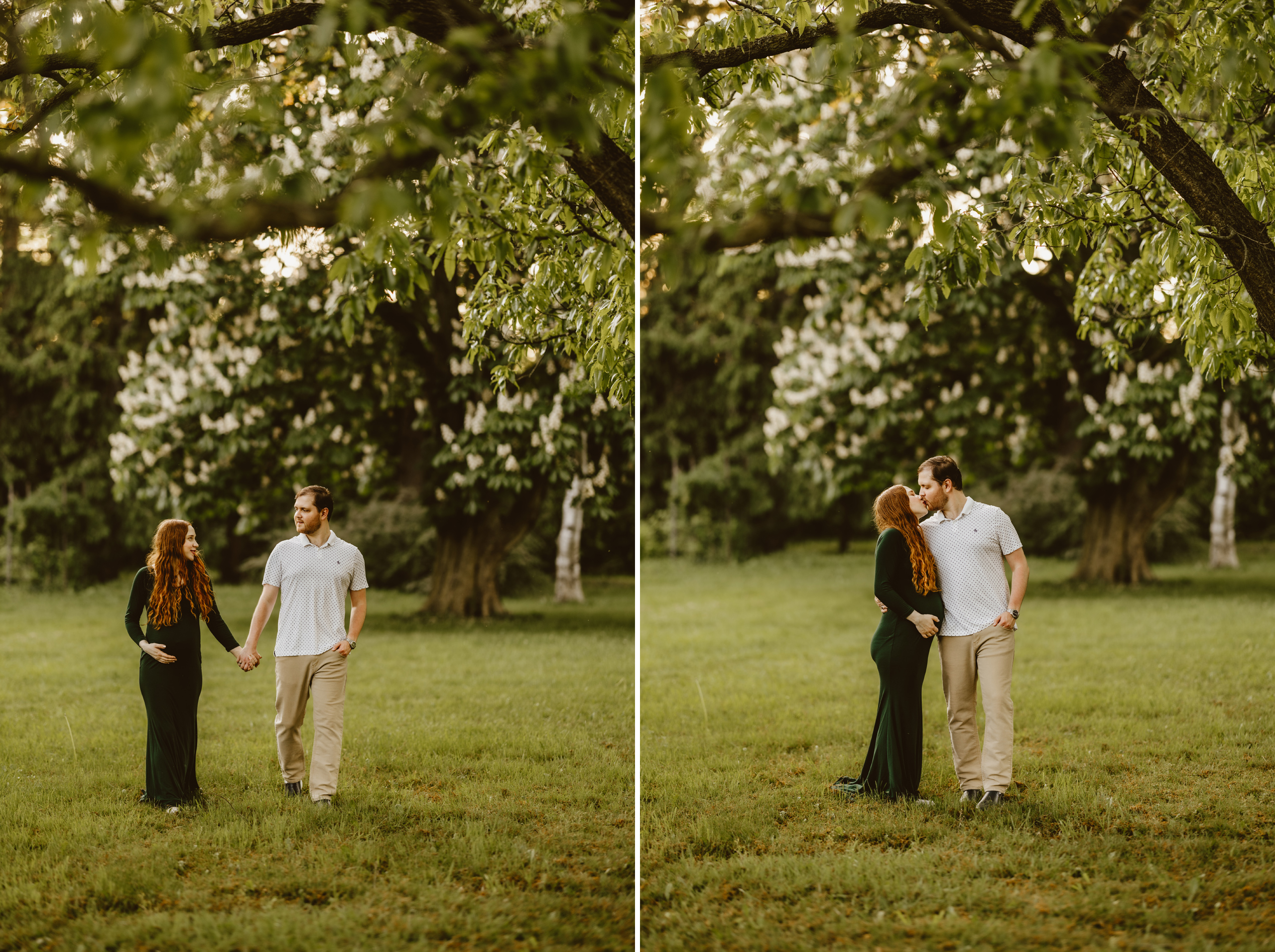 husband wife couples maternity photos niagara