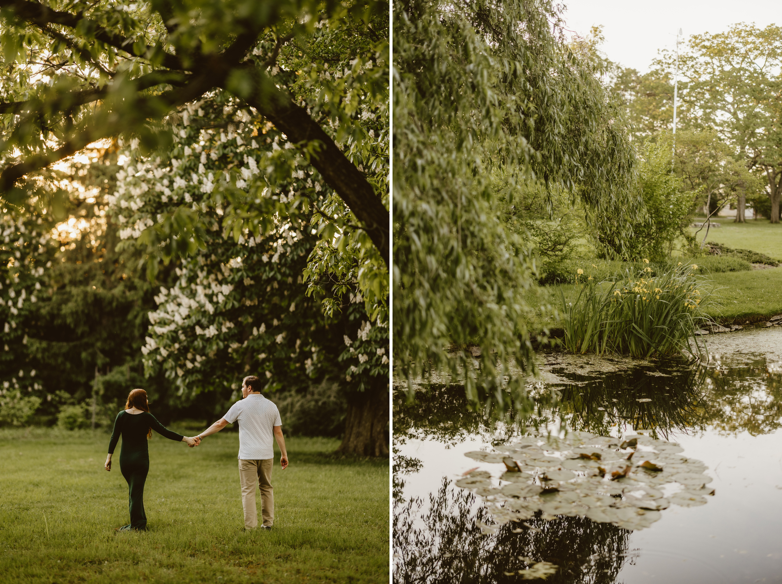 romantic maternity couples photos niagara afterglow images