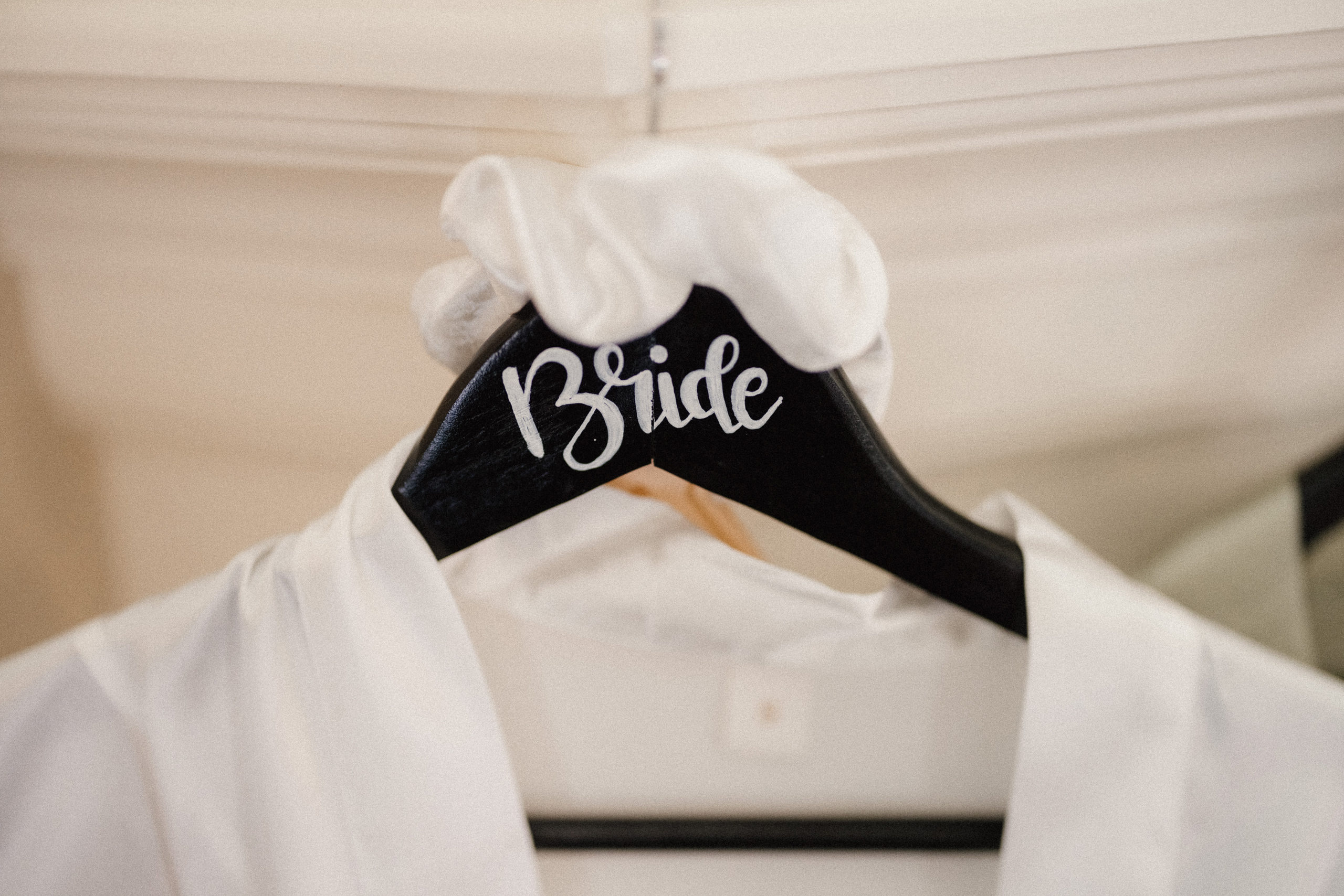 custom bridal hanger