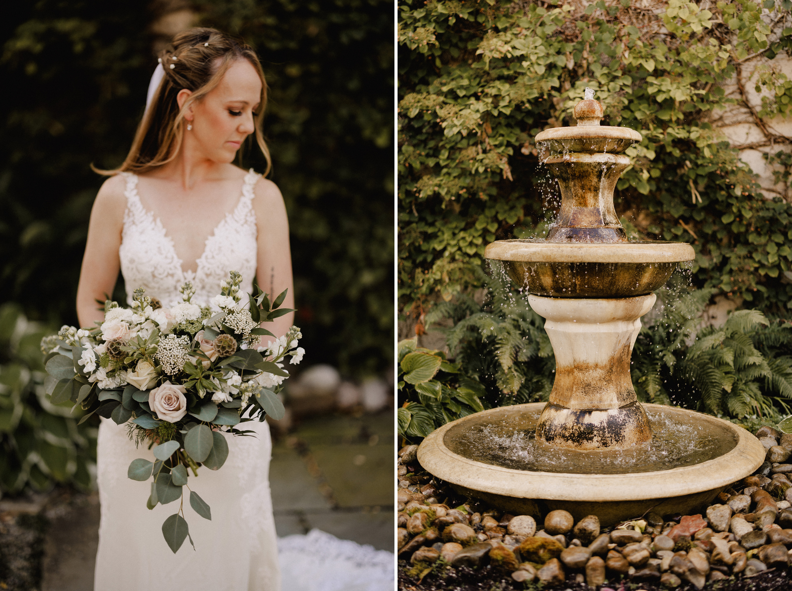 courtyard water fountain inn on the twenty october