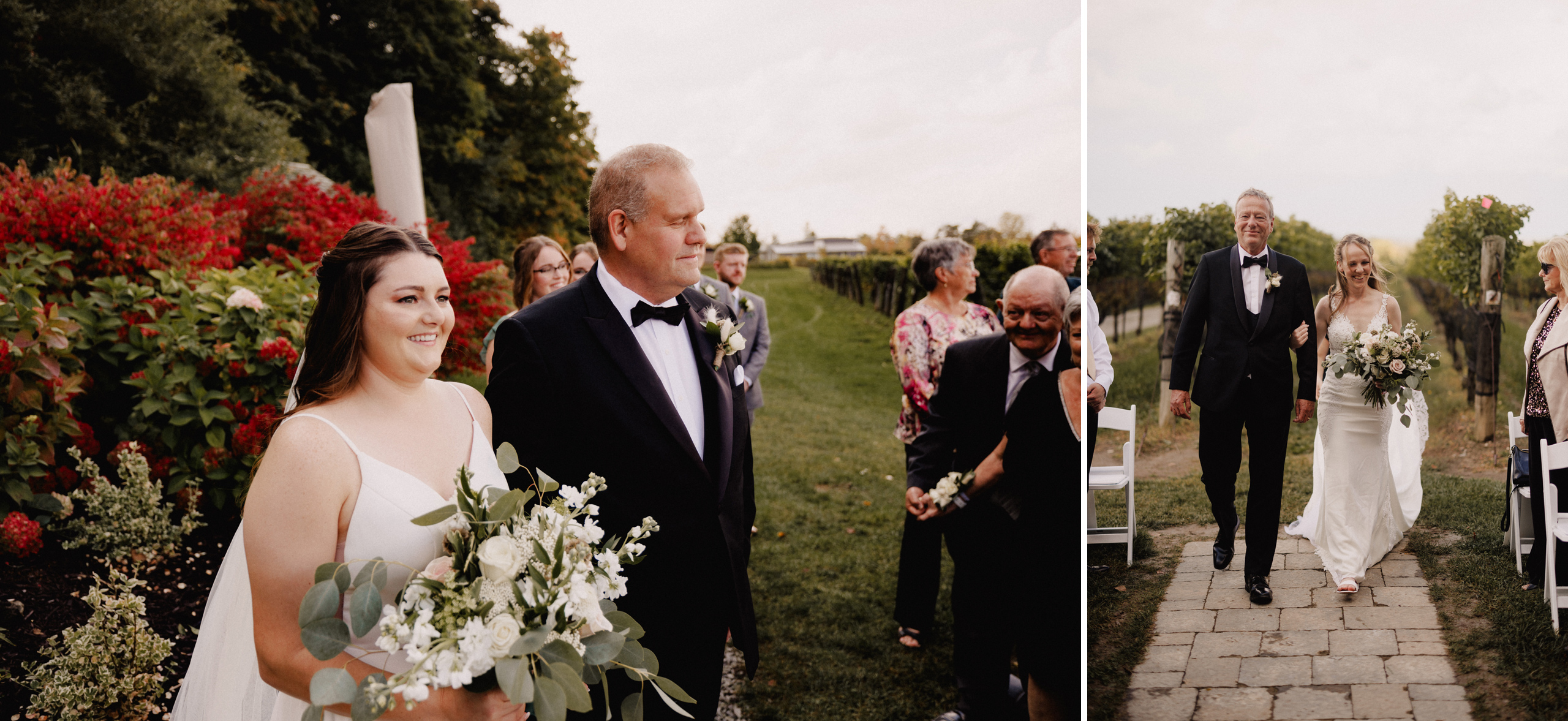 escarpment site wedding cave spring vineyard fall autumn