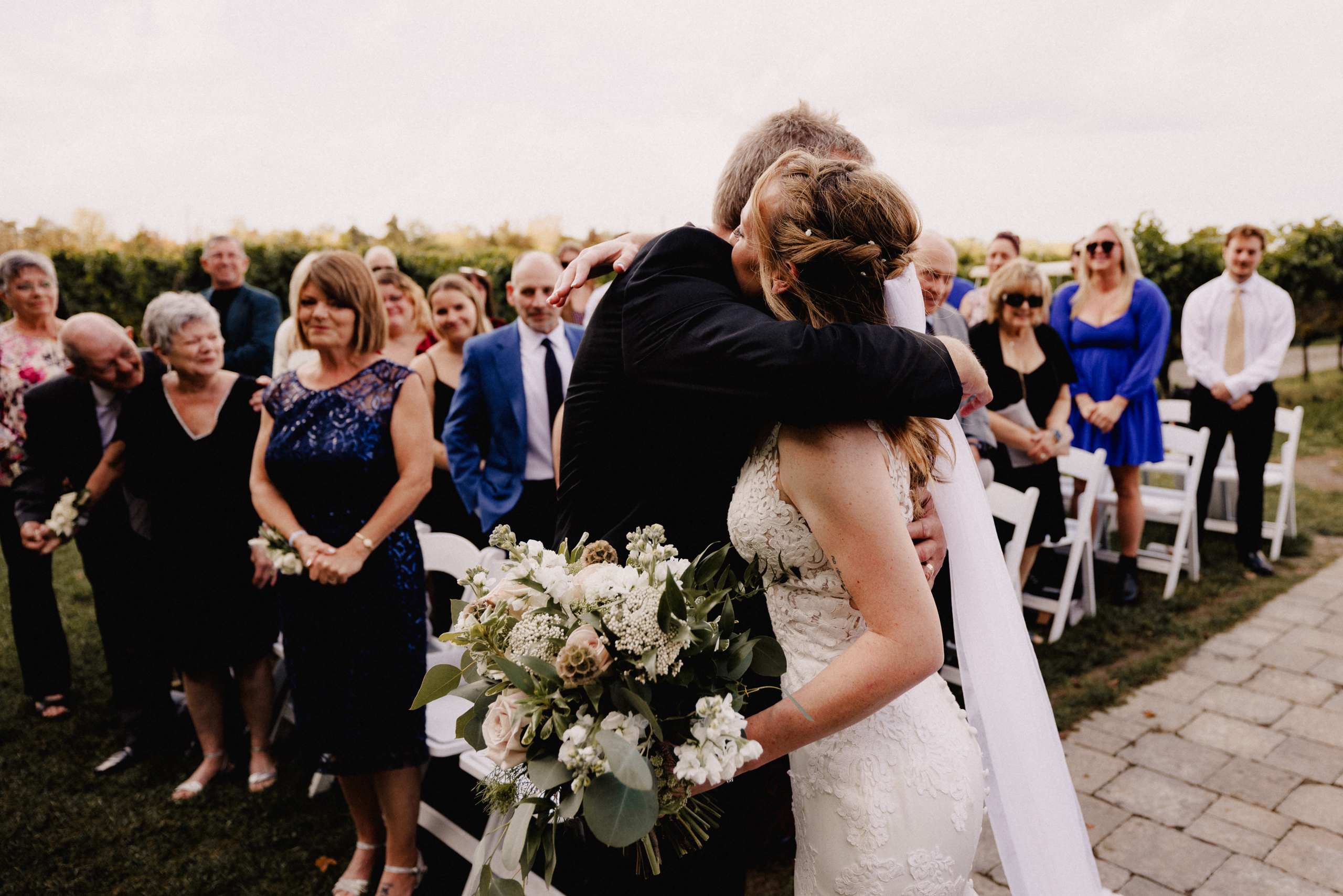 escarpment site wedding cave spring vineyard fall autumn