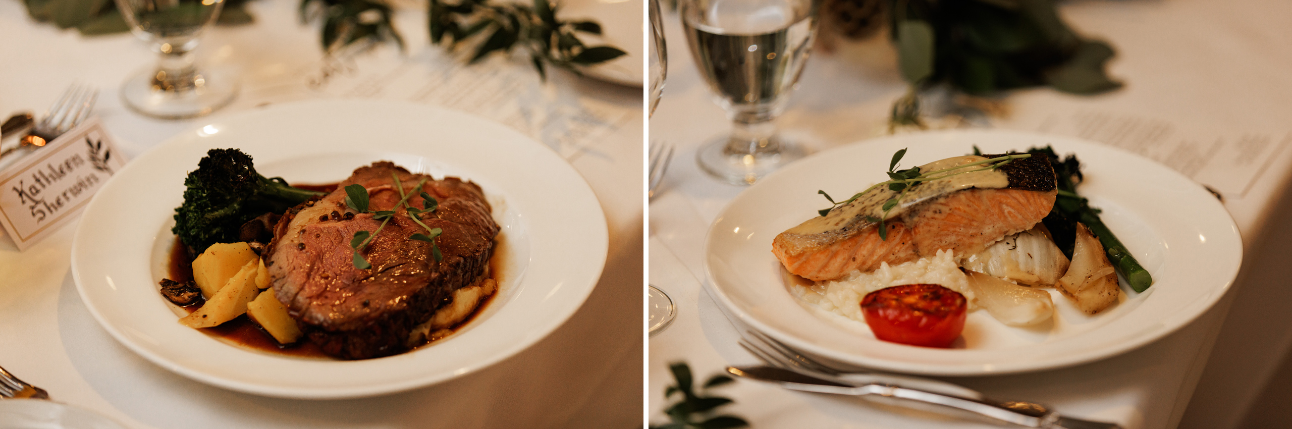 meal options inn on the twenty wedding