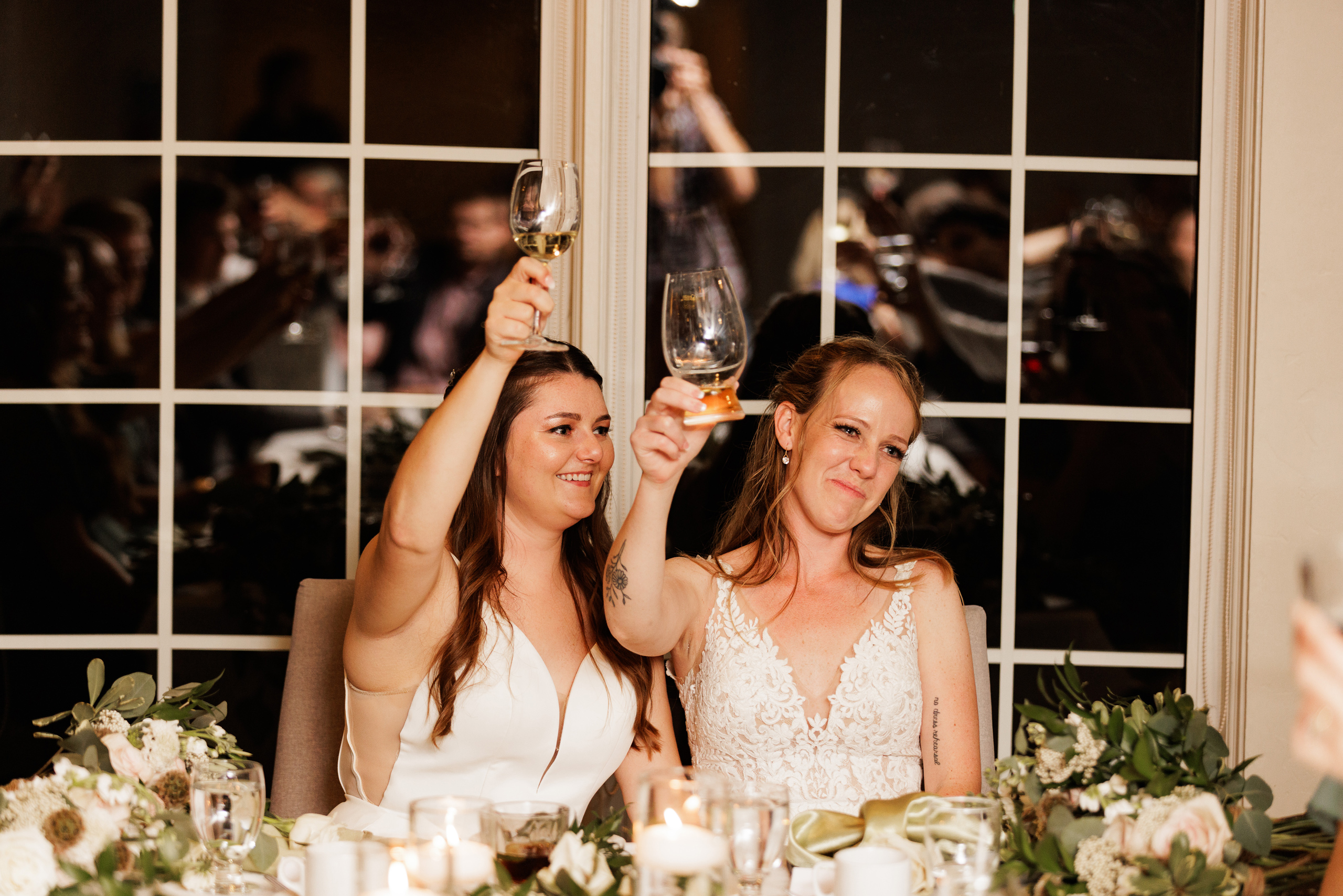 wedding reception windows room inn on the twenty