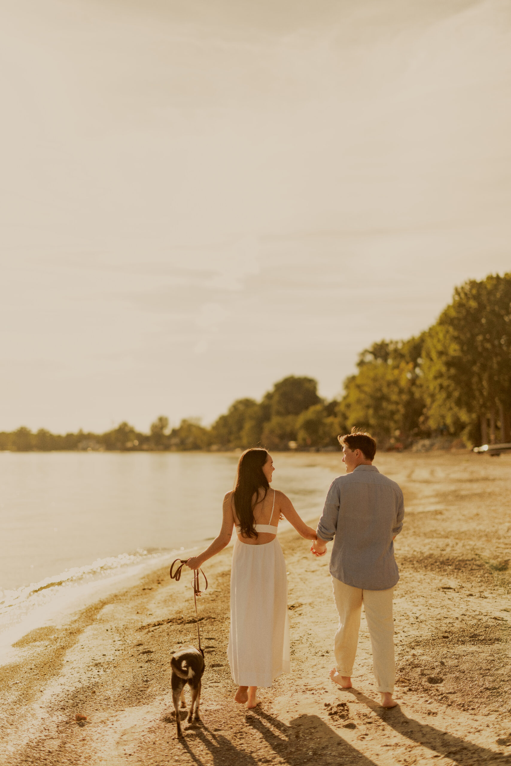 niagara beach engagement photography afterglow images